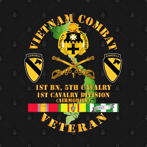Vietnam Combat Cavalry Veteran W 1st Bn 5th Cav Dui 1st Cav Div