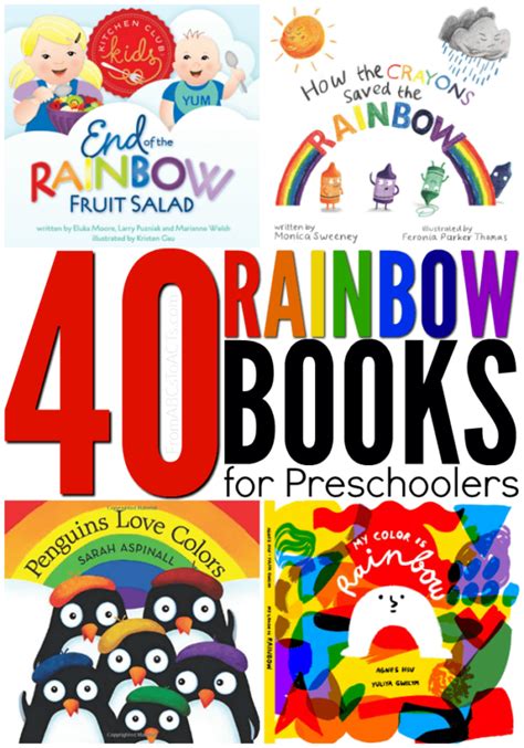 40 Bright And Colorful Rainbow Books For Kids From Abcs To Acts