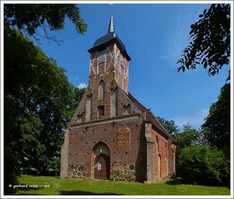 Kultur Und Wegekirche Landow Insel Rügen Foto And Bild Architektur