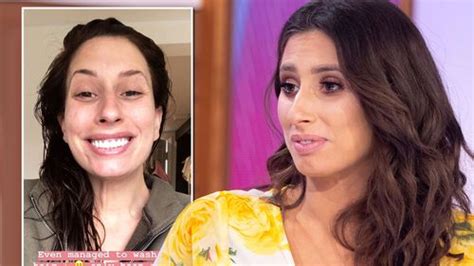 pregnant stacey solomon admits she hasn t washed her hair in weeks mirror online
