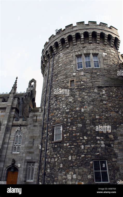 Record Tower Of Dublin Castle Stock Photo Alamy