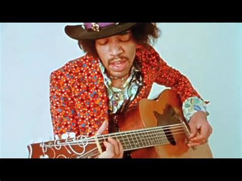 Jimi Hendrix On An Acoustic Guitar Acordes Chordify