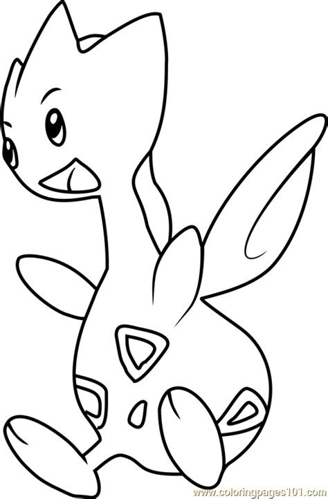 Togetic Pokemon Coloring Page For Kids Free Pokemon Printable