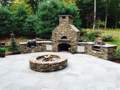 Corner Fireplace Patio Covered Pizza Oven Building Outdoor Unfinished