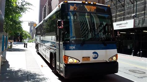 MTA: 2008 MCI D4500CT Commuter Coach [2238] BM5 bus - YouTube