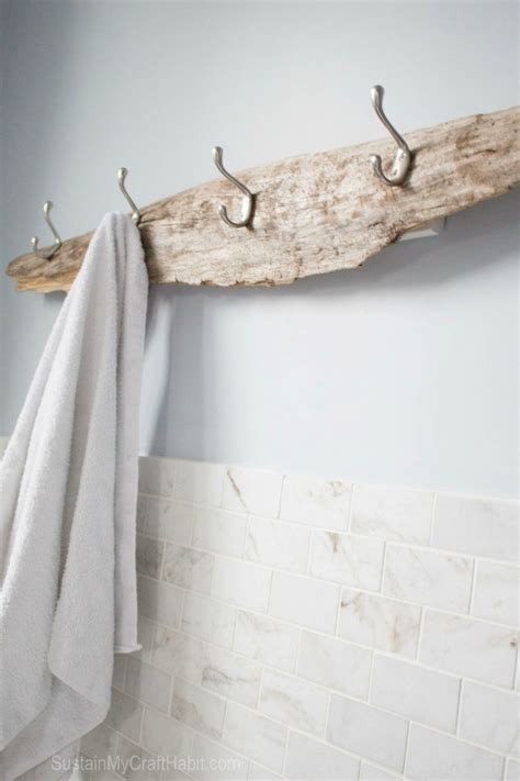 15 Diy Towel Holders To Spruce Up Your Bathroom