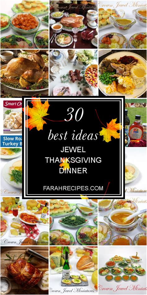 With all the work that goes into orchestrating the thanksgiving meal ― between the turkey, the sides and the pie. 30 Best Ideas Jewel Thanksgiving Dinner - Most Popular ...