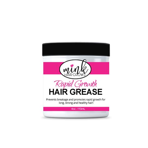Intense Rapid Growth Hair Grease Mink Hair Grows Miracle Mink Hair