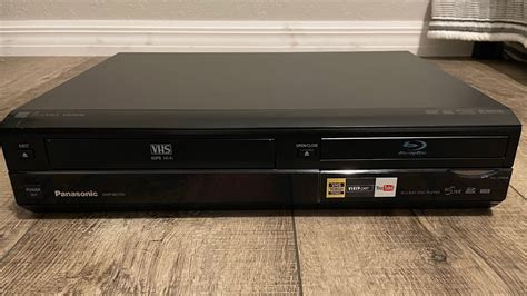 Panasonic Blu Ray Vcr Vhs Combo Player Review Youtube