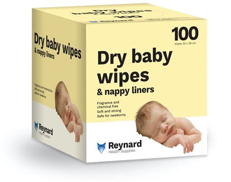 Dry Baby Wipes Reynard Health Supplies