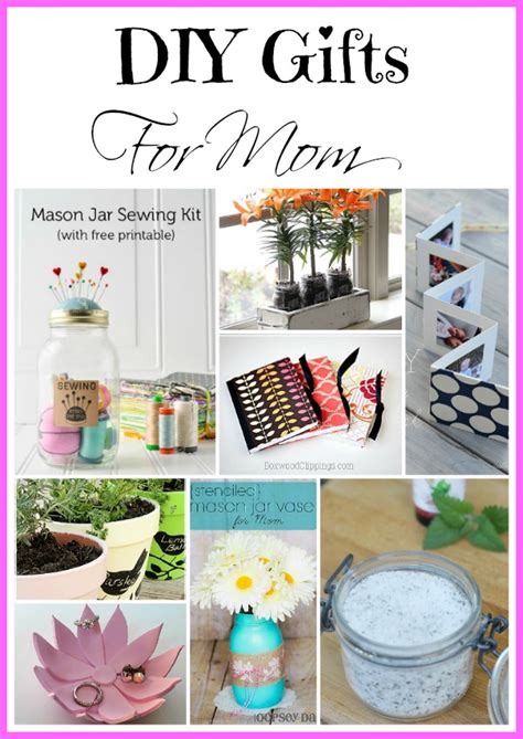 These diy mother's day gift ideas are genuinely easy to make, meaning even the. Awesome DIY Mother's Day Gifts