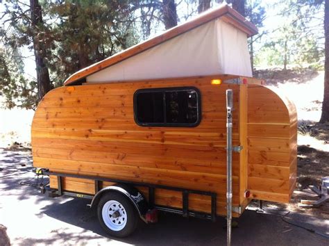 Many towable rv owners choose a basic travel trailer because it's so what is the benefit of owning a travel trailer? Here Is A Self-Made Pop-Up Camper Built From Douglas Fir