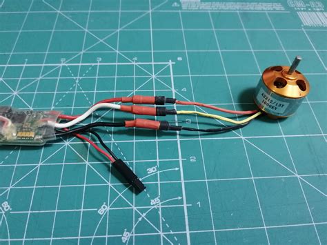 Speed Control For Brushless Motors With An Esp8266 7 Steps