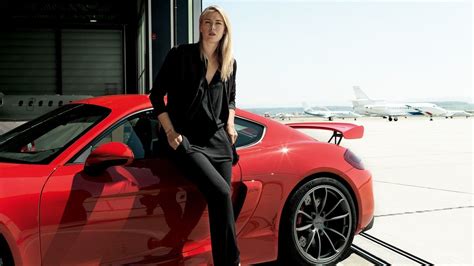 Maria Sharapova Takes On The Porsche Cayman Gt4 Cool Sports Cars