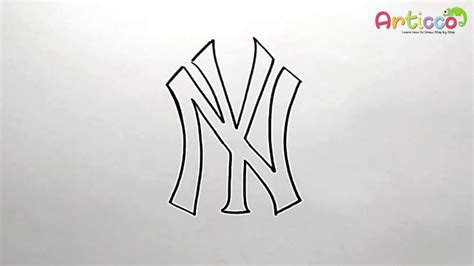 ️ supplies you might love (amazon affiliate links): How To Draw Yankees Logo Step by Step - YouTube