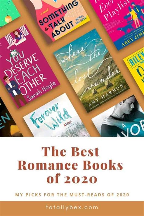 My Picks For Best Romance Novels 2020 Totally Bex