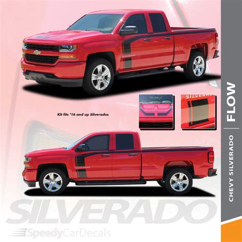 Chevy Silverado Rally Edition Decals Chase Rally 3m 2016 2017 2018