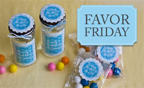 Favor Friday Birthday Bubbles Party Inspiration