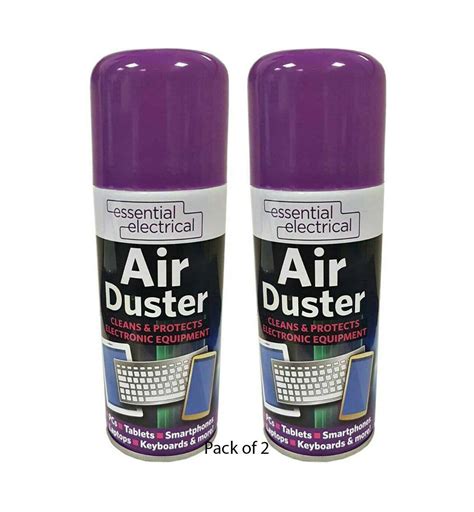 Compressed Air Duster Spray Cans Aerosol Cleaner For Laptop Keyboard