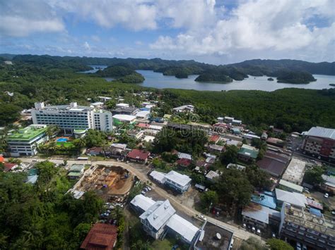Koror Palau December 03 2016 Koror Town In Palau Island Editorial