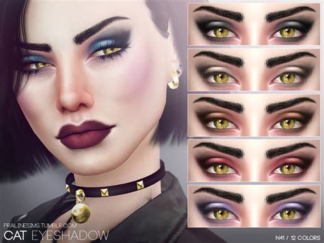 Sims4sisters — Pralinesims Matte Eyeshadow In 12 Colors