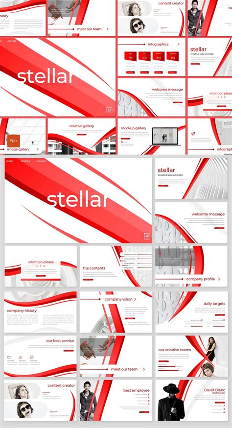 Stellar Powerpoint Template By Inspirasign On Envato Elements
