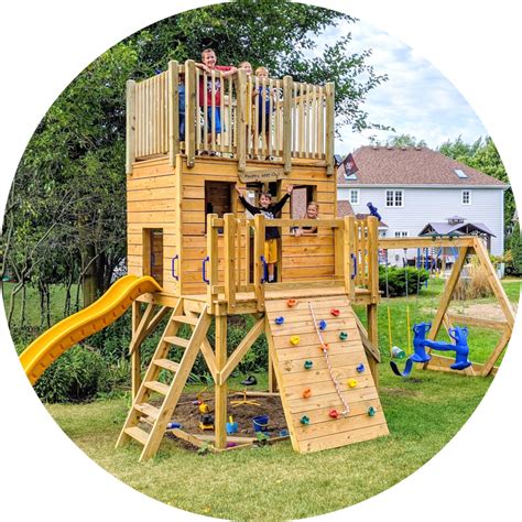 Play Set And Playground Plans Diy Backyard Blueprints Pauls Playhouses