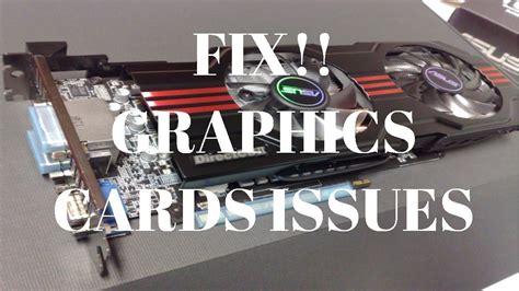 Fix Your Graphics Card Issues Youtube