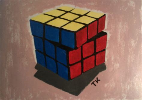 Rubiks Cube Painting At Explore Collection Of
