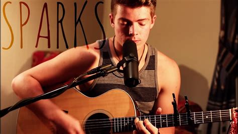 Coldplay Sparks Acoustic Cover Youtube