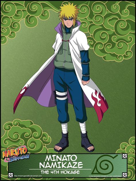 Minato Namikaze 4th Hokage Render By Cjsn45 Naruto Ch