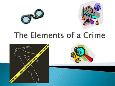 ppt the elements of a crime powerpoint presentation free download id 1957961