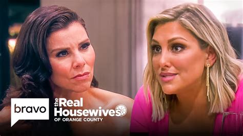 Heather Dubrows Dinner Party Guest Has A Shocking Secret Rhoc Highlight S16 E2 Bravo