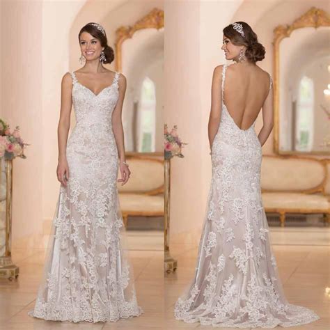 Wholesale A Line Wedding Dresses Buy 2015 Sexy Backless Open Back