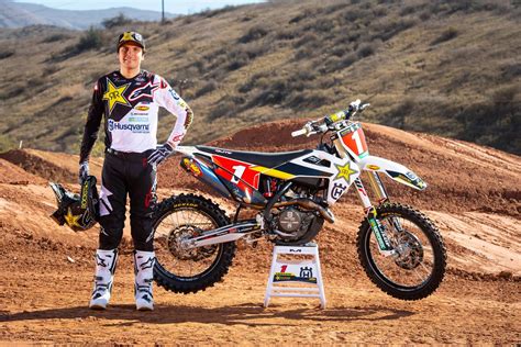 Per jason anderson il 2018 è certamente una annata da incorniciare. Rockstar Energy Husqvarna Factory Racing 2019 Supercross Team