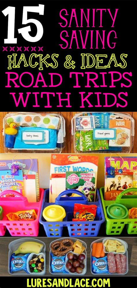 15 Genius Road Trip Hacks And Ideas For Traveling With Kids Reise