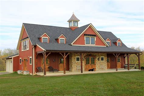 Barn Style Homes Design Ideas For Timber Frame Houses Joeycourtneydc