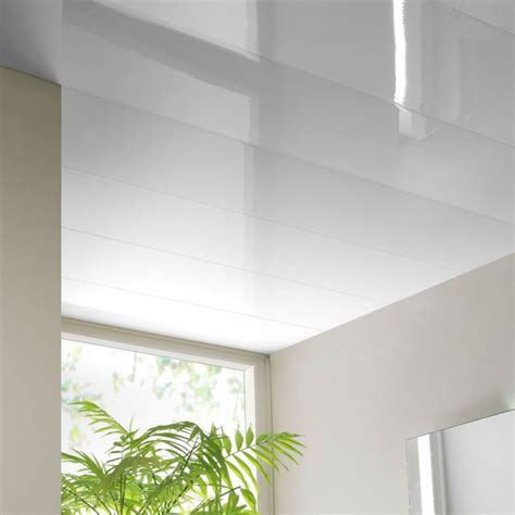 Wetroom Pvc White Gloss Ceiling Panel 2700 X 250 X 5mm 27m2