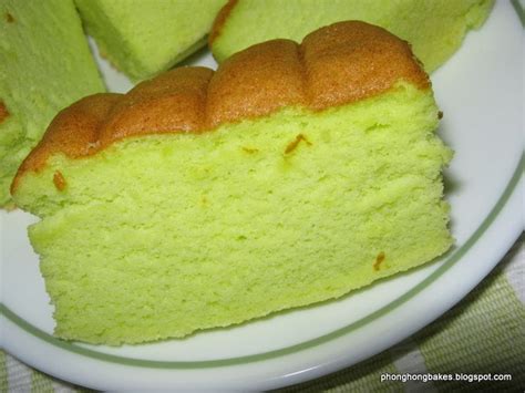 Phong Hong Bakes And Cooks Pandan Ogura Cake Ogura Cake Baking