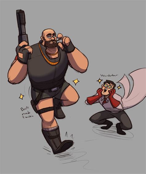 Team Fortress 2 Heavy And Medic