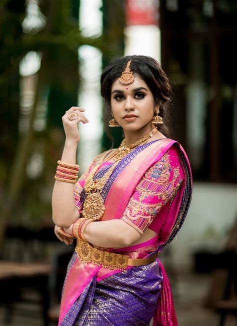 Meenakshi Govindharajan In Bridal Saree Photos South Indian Actress In 2023 Bridal Saree