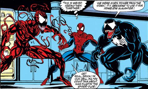 Venom Y Sus Batallas Contra Otros Simbiontes En Los Cómics