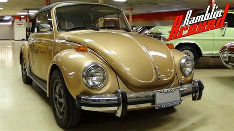 1974 Volkswagen Super Beetle Convertible Possible Rare Sun Bug