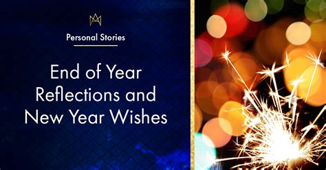 End Of Year Reflections And New Year Wishes Alicia Morrow