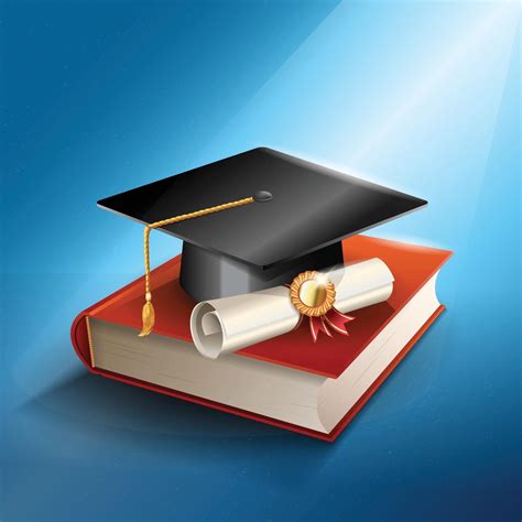 Concepto Realista De Gorro Y Diploma De Graduación 2244603 Vector En