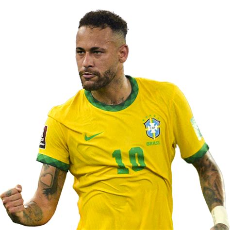 Neymar Estrella De La Selección De Brasil Qatar 2022