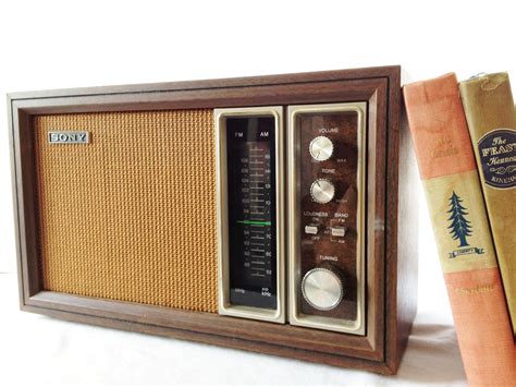 1970s Vintage Sony Radio Tfm 9450w Table Top 2 Band Am