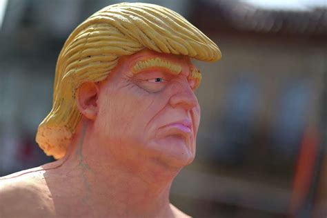 Donald Trump Statue The Emperor Has No Balls Appears In The Castro [nsfw]