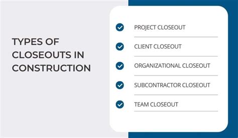 What Is A Construction Project Closeout An Overview Of The Process