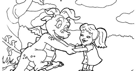 Coloring & Activity Pages: Cassie & Emmy Coloring Page